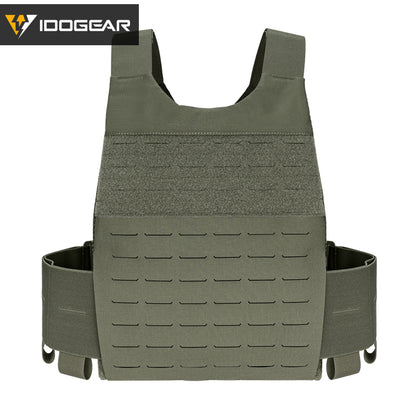 IDOGEAR 3.0 FCSK Quick Release Tactical Vest With Elastic Sides Plate Carrier for Airsoft, Military Combat Vest 3320