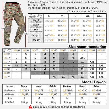 IDOGEAR Men's Tactical Combat Shirt and Pants Set Long Sleeve Multicam Hunting Military Uniform 1/4 Zip UT3011
