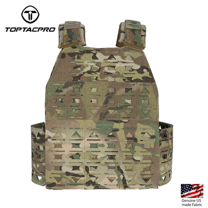TOPTACPRO Tactical Vest Magnetic Suction Quick Release Buckle Imported Original Fabric Matting Combat Vest 8301