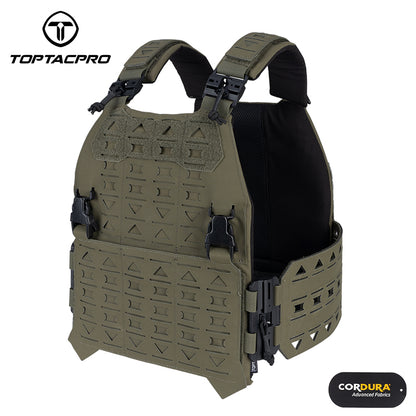 TOPTACPRO Tactical Vest Magnetic Suction Quick Release Buckle Imported Original Fabric Matting Combat Vest 8301