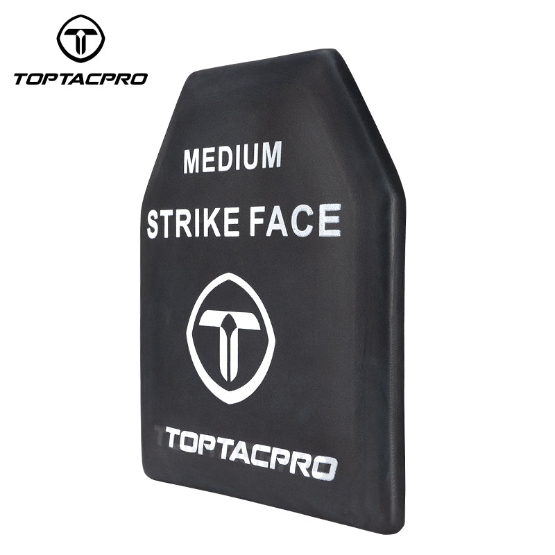 TOPTACPRO EVA Plate Medium Size 2 Pcs EVA High Elastic Shock Plate for Airsoft Tactical Vest Inner Liner– Black  8906