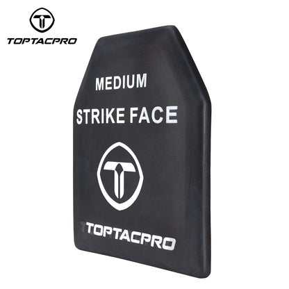 TOPTACPRO EVA Plate Medium Size 2 Pcs EVA High Elastic Shock Plate for Airsoft Tactical Vest Inner Liner– Black  8906