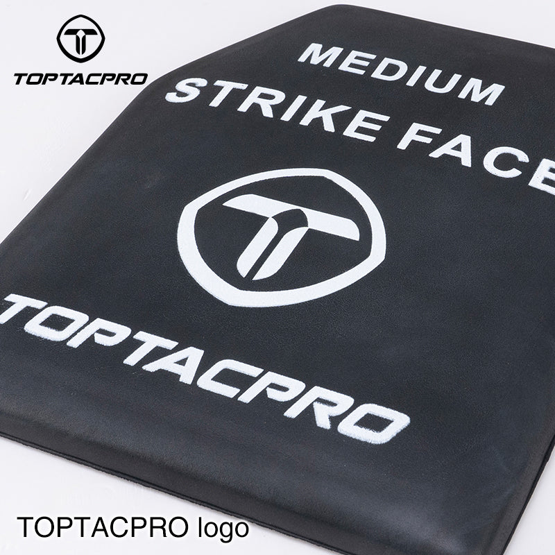 TOPTACPRO EVA Plate Medium Size 2 Pcs EVA High Elastic Shock Plate for Airsoft Tactical Vest Inner Liner– Black  8906