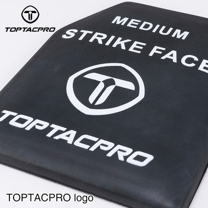 TOPTACPRO EVA Plate Medium Size 2 Pcs EVA High Elastic Shock Plate for Airsoft Tactical Vest Inner Liner– Black  8906