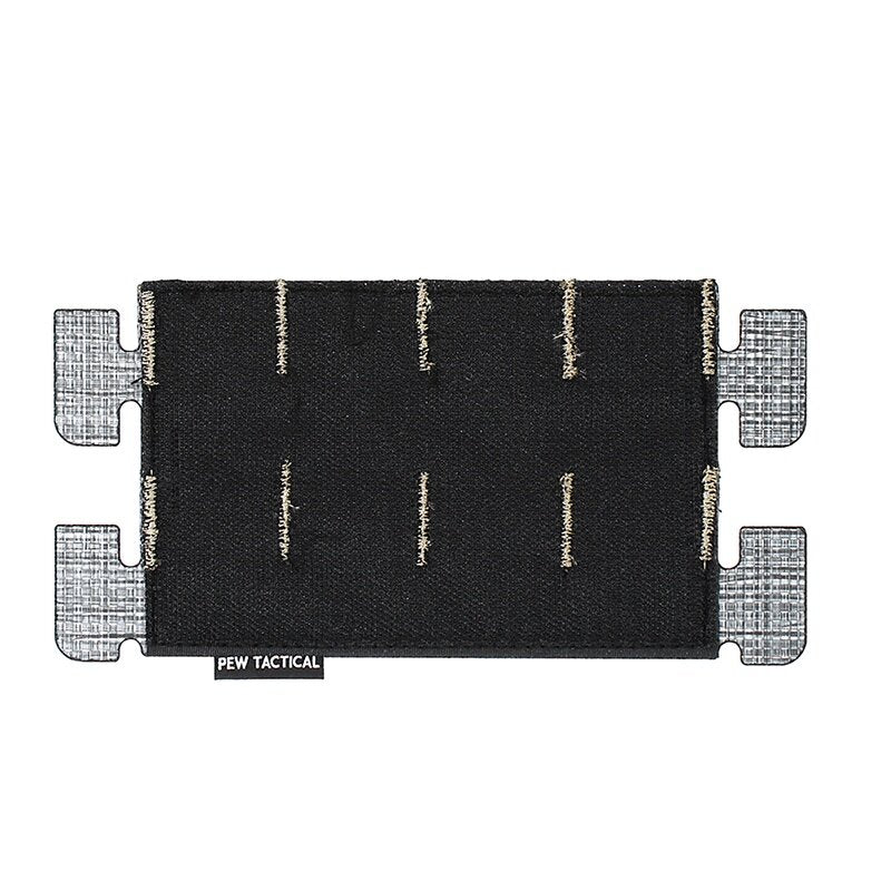 IDOGEAR PEW Tactical FORRO STYLE Adapter Front Panel Wing Panel Mount Rigid Platform FORRO STYLE Adapter Front Panel DOPE Front Flap MOLLE Adaptable OT62