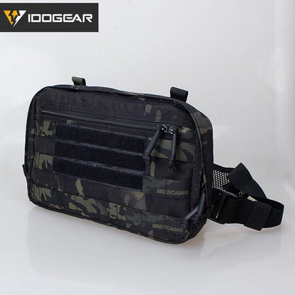 IDOGEAR Tatcical Chest Recon Bag MOLLE Military Chest Rig Shoulder Bag Tactical Wargame Multi-Purpose Combat EDC Pouch 3537