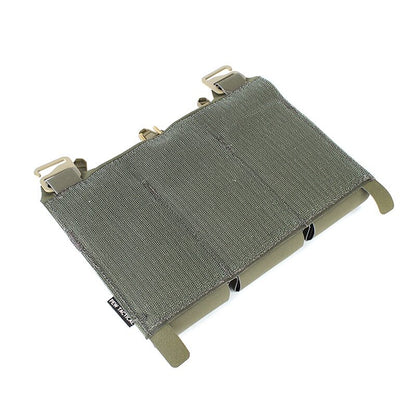 IDOGEAR PEW Tactical Triple 556 Magazine Pouch FERRO STYLE KTAR Front Flap FCPC Front Magazine Pouch Laser Cut MOLLE Military Mag Carrier VT13