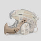FMA Tactical Half Face Mask Seal Mask Folding Protective Mask For Tactical Helmet A Version Military Face Cover Outdoor 1363