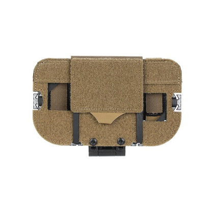 IDOGEAR PEW Tactical General Phone Pouch Holder S&S Version Military Admin Pouch Front Panel for Mobile Phone Army MOLLE Lightweight Phone Holder P043