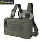 IDOGEAR Tatcical Chest Recon Bag MOLLE Military Chest Rig Shoulder Bag Tactical Wargame Multi-Purpose Combat EDC Pouch 3537