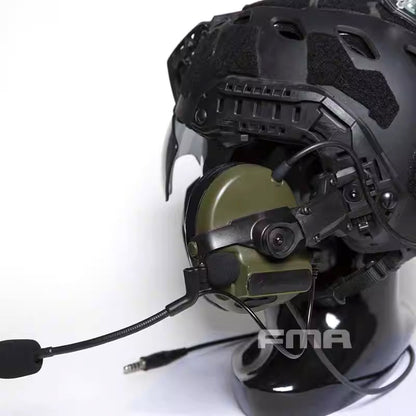 FMA Tactical Headset COMTAC II III Helmet ARC Rail Bracket Adapter TB1443