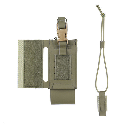 IDOGEAR PEW Tactical Radio Pouch for PRC 152 148 MPU5 CP Style Airlite Configurable Radio Pouch for SPC Vest P044