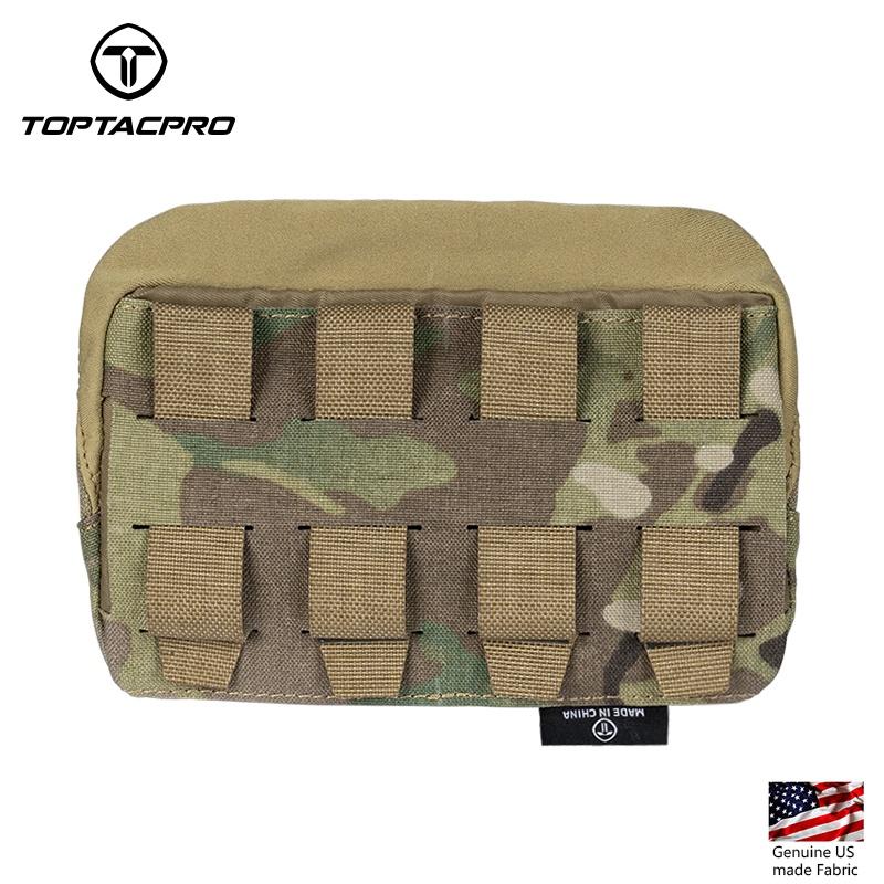 TOPTACPRO Tactical Admin Pouch MOLLE EDC Bag Utility Pouch 500D Cordura Nylon 8510