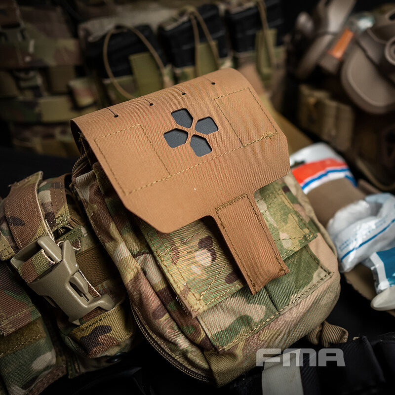 FMA Tactical Medical Pouch Emergency Bag First Aid Bag Military Med Kit Multicam Camouflage Camping Military Wargame Outdoor Magazine Pouch 1384