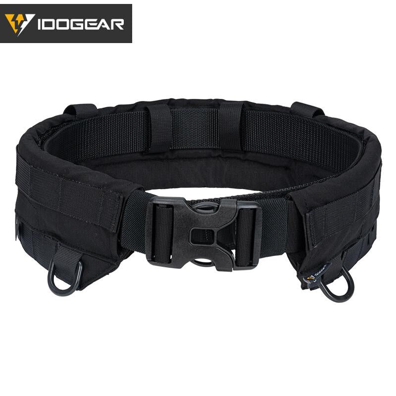IDOGEAR MRB2.0 Tactical Belt Modular Riggers Quick Release MOLLE Low Profile Cummerbund Military Wargame Protective Belt 3424