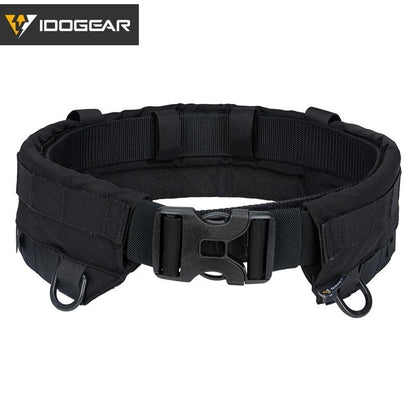 IDOGEAR MRB2.0 Tactical Belt Modular Riggers Quick Release MOLLE Low Profile Cummerbund Military Wargame Protective Belt 3424