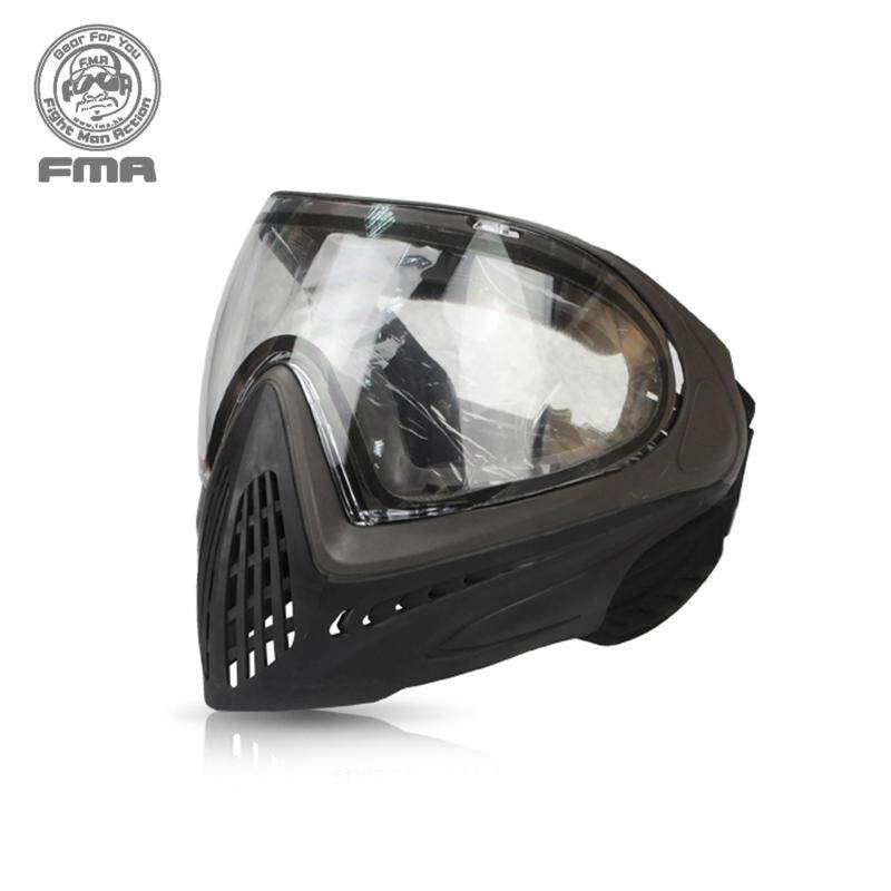 FMA F1 Tactical Full Face Mask Military Wargame Safety Mask Face Guard Paintball Anti-fog Goggle Mask F0011