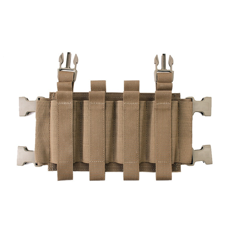 IDOGEAR PEW Tactical Quadruple Magazine Pouch Panel For MK3 MK4 JPC2.0 Elastic SMG Mag Pouch Military Ranger Green Mag Carrier VT04