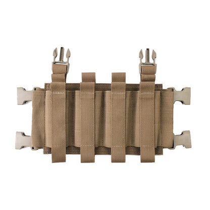 IDOGEAR PEW Tactical Quadruple Magazine Pouch Panel For MK3 MK4 JPC2.0 Elastic SMG Mag Pouch Military Ranger Green Mag Carrier VT04