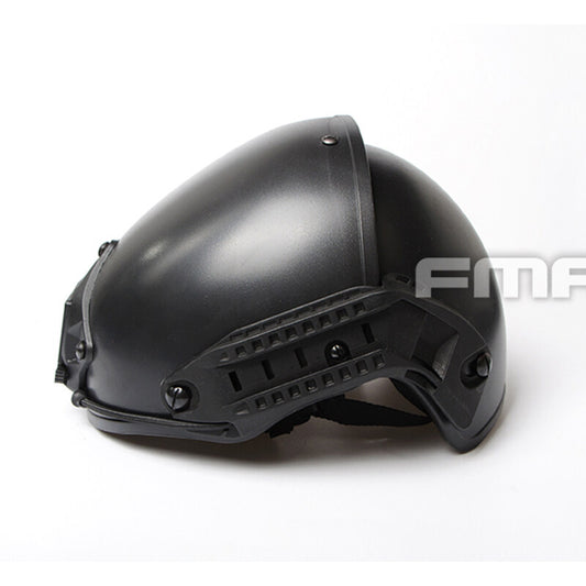 FMA CP Style Tactical Helmet 2-in-1 AF Helmet w/ Shroud Rail Protective Army Tactical Hiking Camping Wargame Military Combat Gear