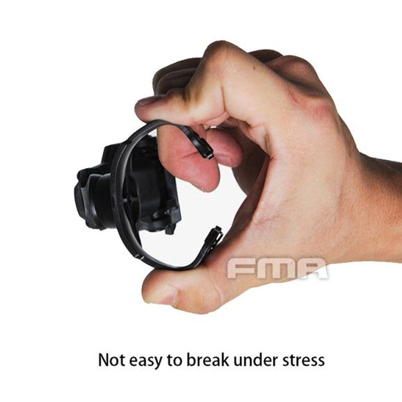 FMA Tactical Headset COMTAC II III Helmet ARC Rail Bracket Adapter TB1443
