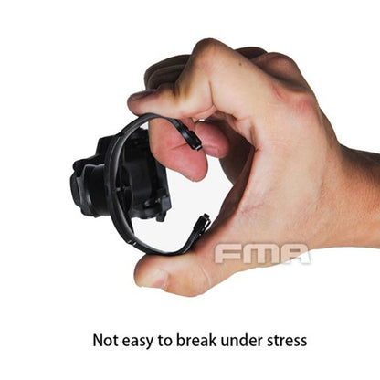 FMA Tactical Headset COMTAC II III Helmet ARC Rail Bracket Adapter TB1443