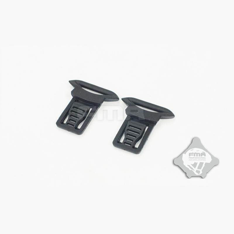 FMA Tactical Goggle Swivel Clip 2pcs For Helmet Side Rails Tactical Combat Plastic Mount Helmets Quick Release Accessories Outdoor