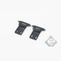 FMA Tactical Goggle Swivel Clip 2pcs For Helmet Side Rails Tactical Combat Plastic Mount Helmets Quick Release Accessories Outdoor