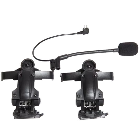 FMA Tactical Headset COMTAC II III Helmet ARC Rail Bracket Adapter TB1443