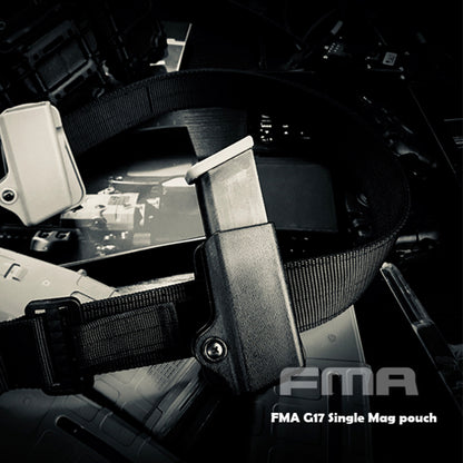 FMA Tactical Magazine Pouch G17 Mag Carrier Magazine Holder Mounter Belt K Plate Blet Clip Jacket Military Tactical Pouch TB1312