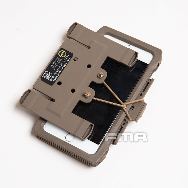 FMA Molle Tactical Plus Mobile Pouch Paintball Shell Phone Case For Iphone 7/8 Plus 1320