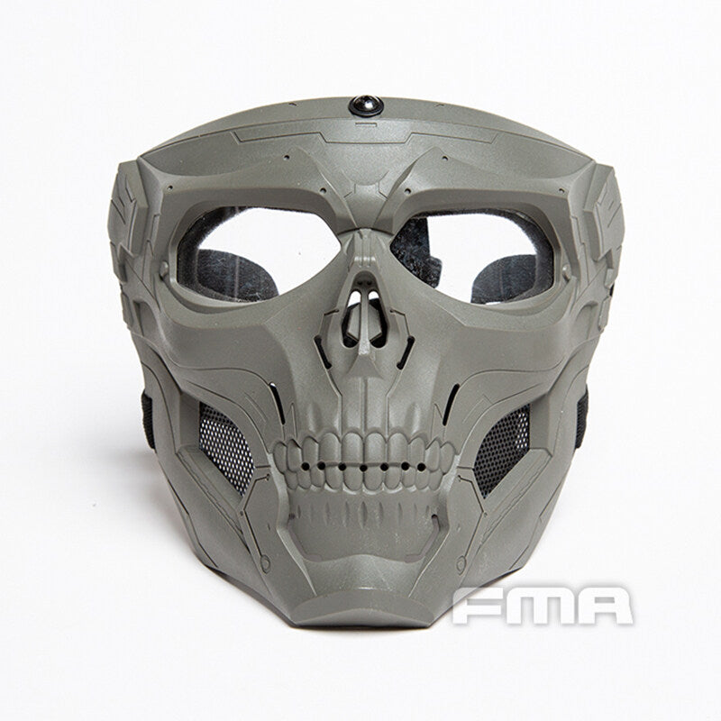 FMA Tactical Full Face Mask Skull Face Cover Skull Protective Mask Army Duty Wargame Cover Breathable / Shock Resistance Halloween Cosplay 1390