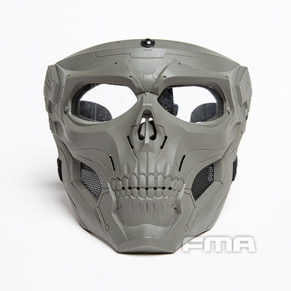 FMA Tactical Full Face Mask Skull Face Cover Skull Protective Mask Army Duty Wargame Cover Breathable / Shock Resistance Halloween Cosplay 1390