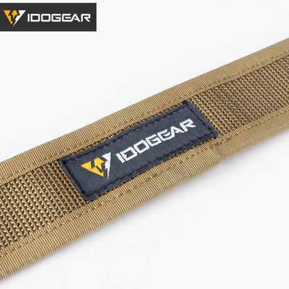 IDOGEAR Tactical Inner Belt Hook Liner 1.7" Waist Belt Black&Khaki 3426