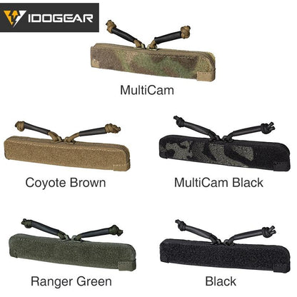 IDOGEAR Tactical Double Zipper Insert Pouch Storage Pocket Zipper Cover for JPC2.0 CPC AVS Vest