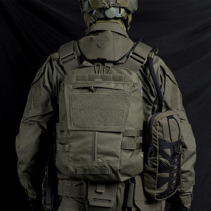 IDOGEAR Tactical Zip on Panel Pouch Military Molle Backpack Plate Carrier Bag For CPC AVS JPC2.0 NCPC Vest 3531