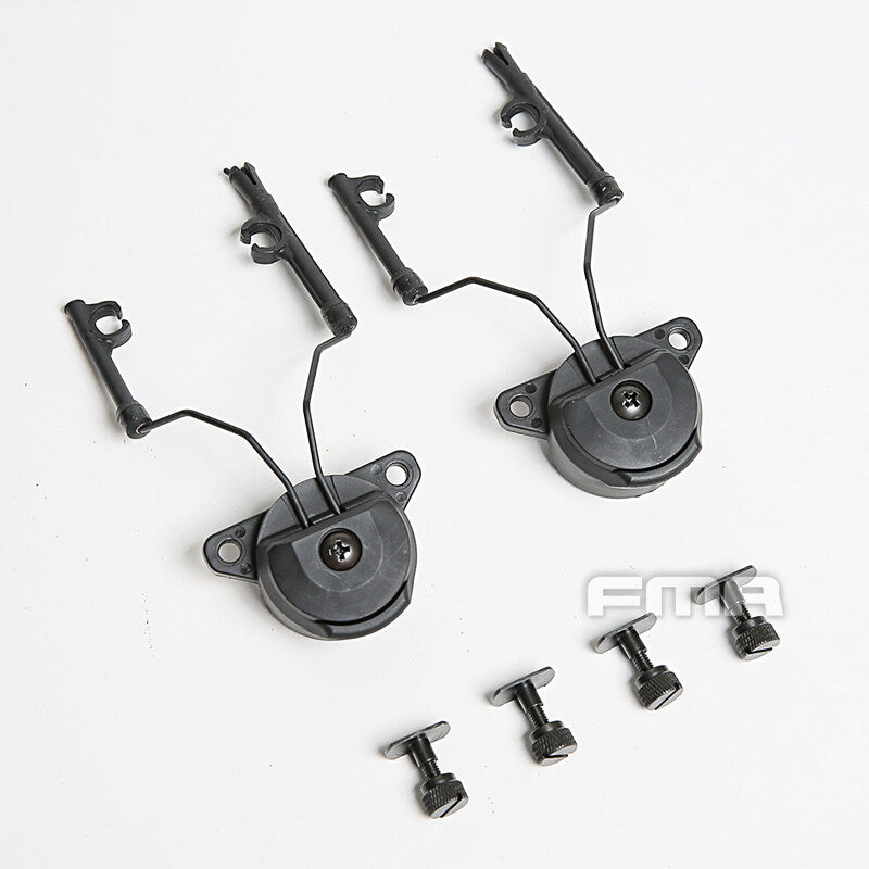 FMA Tactical EX Helmet Rail Adapter Set HeadSet GEN1 Comtac Headset Holder