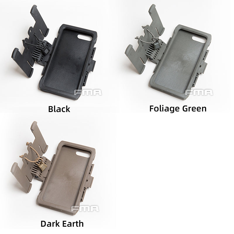 FMA Molle Tactical Plus Mobile Pouch Paintball Shell Phone Case For Iphone 7/8 Plus 1320