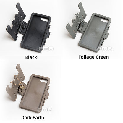 FMA Molle Tactical Plus Mobile Pouch Paintball Shell Phone Case For Iphone 7/8 Plus 1320