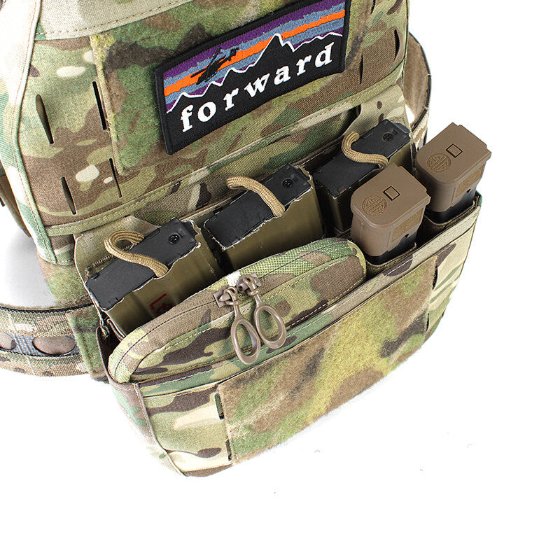 IDOGEAR PEW Tactical Double Magazine Pouch for 9mm Ferro Style DOPE Insert Mag Holder Tactical Magazine Carrier OT64