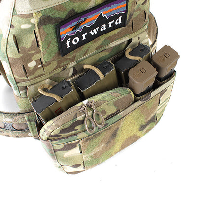 IDOGEAR PEW Tactical Double Magazine Pouch for 9mm Ferro Style DOPE Insert Mag Holder Tactical Magazine Carrier OT64