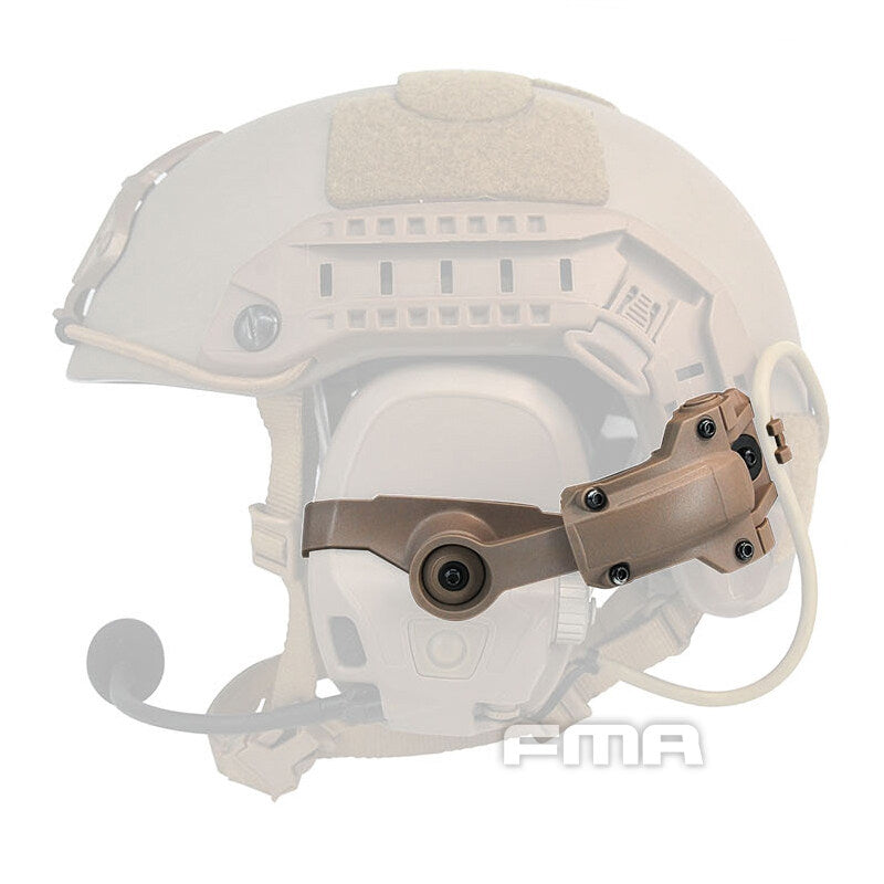 FMA Tactical Connecting Bridge for AMP Noise Reduction Headset FAST Helmet Rail & Headset Connector Bridge 1372-B