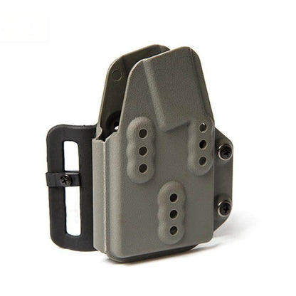 FMA Tactical Kydex AR Mag Holder 556 Single Magazine Carrier with Belt System Mount 1279