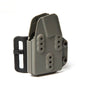 FMA Tactical Kydex AR Mag Holder 556 Single Magazine Carrier with Belt System Mount 1279