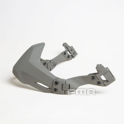 FMA Tactical Half Face Mask Seal Mask Folding For Tactical Helmet B Version With Goggle Hook 1364