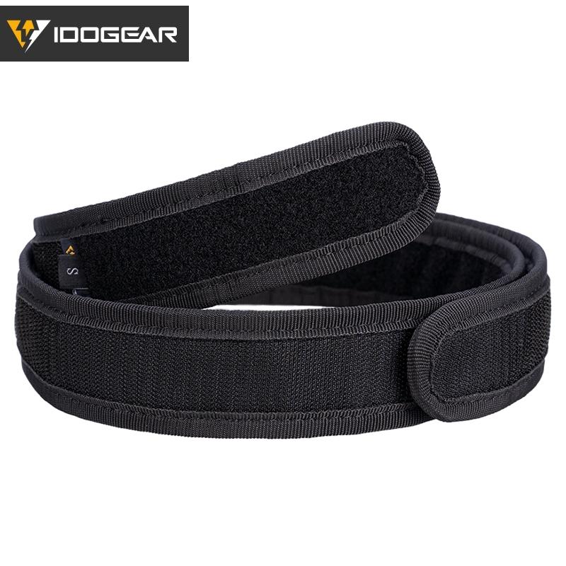 IDOGEAR 1.7" Tactical Inner Belt Mens Belt Sports Inner Belt Military 1.7" Waist Belt Nylon Black 3418