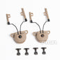 FMA EX Headset & Helmet Rail Adapter Set GEN1 Tactical EX Helmet Accessories Rail Adapter Survival Kits 997