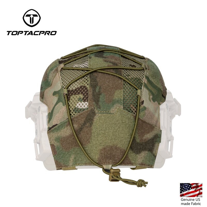 TOPTACPRO Tactical Helmet Cover for WENDY Helmet 500D Cordura Nylon Military Headwear Helmet Cloth Hook & Loop 8802