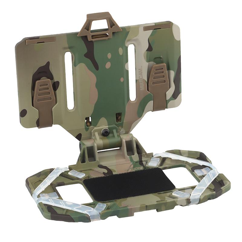 IDOGEAR Tactical Phone Case Mobile Pouch MOLLE Shell Foldable Navigation Board Silicone Strap Folding Fixed Buckle For Iphone6 Outdoor MB-03