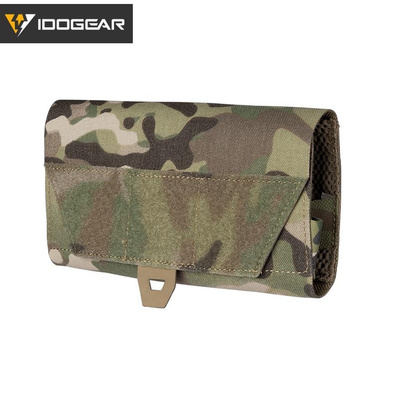 IDOGEAR Tactical Phone Pouch Universal Mobile Holder MOLLE Waist Phone Pouch Quick Release 3582